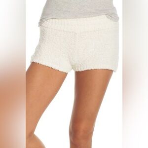 UGG Women’s Shiloh Shorts White Ivory Loungewear Beachwear Comfy Size Medium